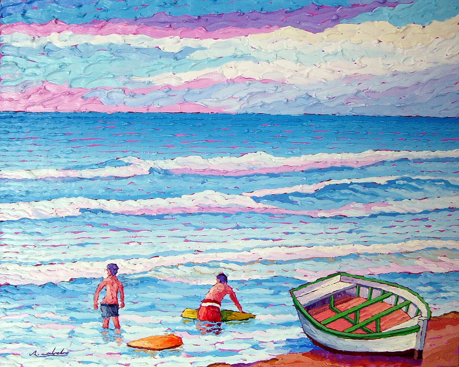 PINTURA   LA PLAYA   copia